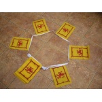 6m 20 flag Lion Rampant (Scotland) Bunting