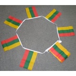 6m 20 flag Lithuania bunting