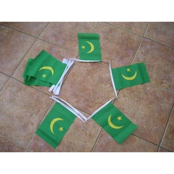 6m 20 flag Mauritania bunting