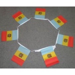 6m 20 flag Moldova bunting