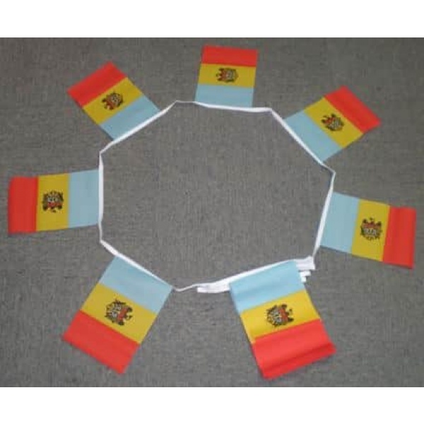 6m 20 flag Moldova bunting