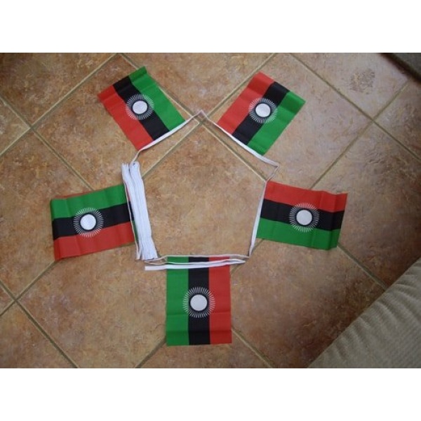 6m 20 flag Malawi (2010-2012) bunting