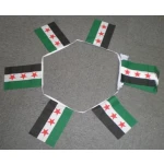 6m 20 flag Old Syria 3 stars (1932-58/2024+) bunting