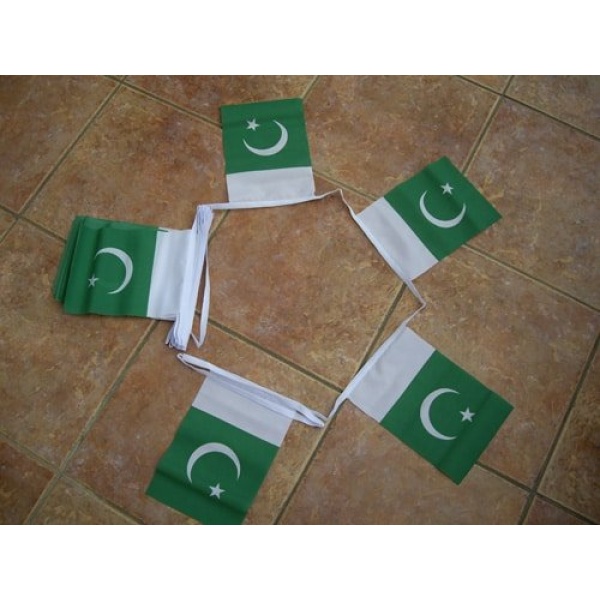 6m 20 Flag Pakistan Bunting