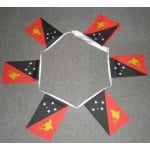 6m 20 flag Papua New Guinea bunting