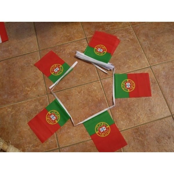 6m 20 Flag Portugal Bunting