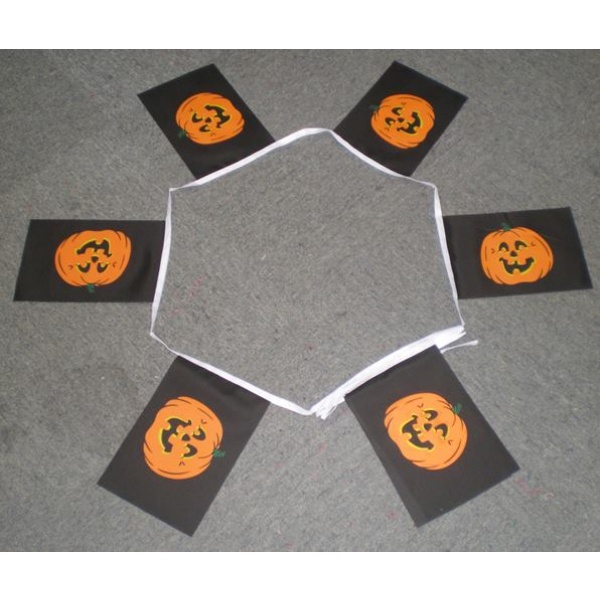 6m 20 flag Halloween Pumpkin bunting