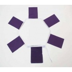 6m 20 flag  plain Purple bunting