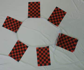 6m-20-flag-red-b-51d52ee962665 6m 20 flag Checkered red/black bunting - Image 1