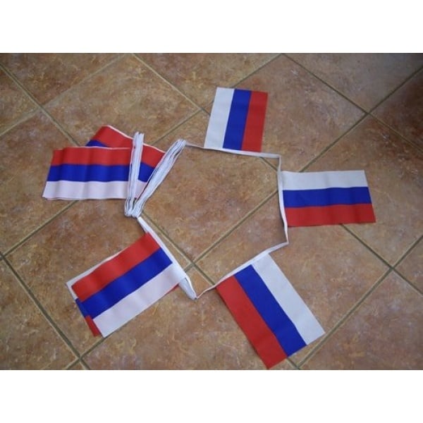 6m 20 flag Russia bunting