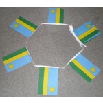 6m 20 flag Rwanda bunting