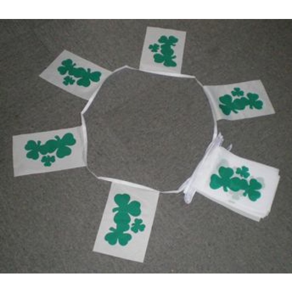 6m 20 flag Shamrock (Ireland) bunting