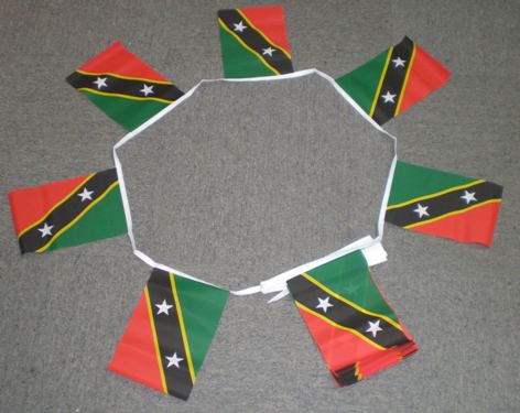 6m-20-flag-st-ch-4ea96700ae156 6m 20 flag St Christopher & Nevis (St Kitts) bunting - Image 1