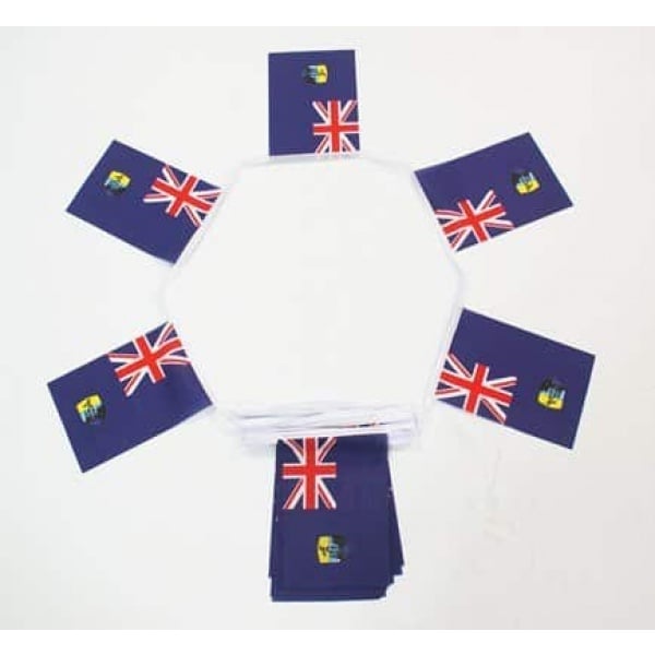 6m 20 flag St Helena bunting