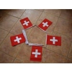 6m 20 flag Switzerland bunting