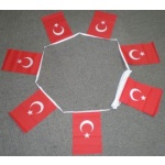 6m 20 flag Turkey bunting (Turkiye)