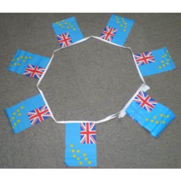6m 20 flag Tuvalu bunting