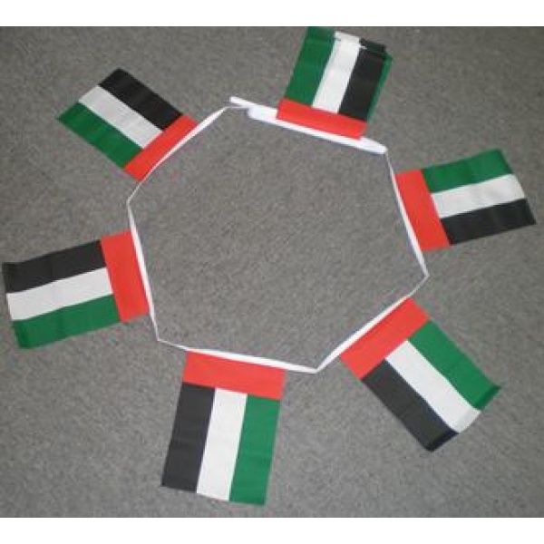 6m 20 flag United Arab Emirates (UAE) bunting