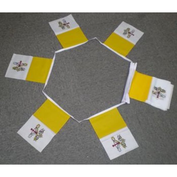 6m 20 flag Vatican City bunting