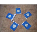 6m 20 flag Yorkshire Bunting