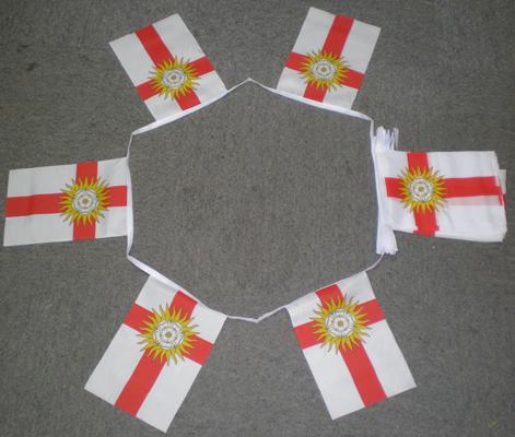 6m-20-flag-yorks-552b985d27143 6m 20 flag Yorkshire West Riding bunting - Image 1
