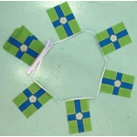6m 20 flag Yorkshire North Riding bunting