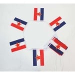 6m 20 flag Yugoslavia with Star (1945-1991) bunting