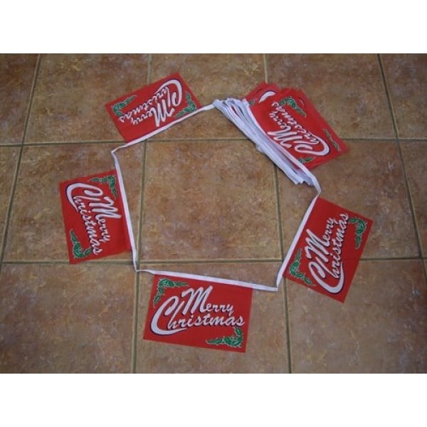 7.6m 20 flag Merry Christmas Bunting