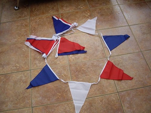 8-6m-27-flag-roy-4e15b91ac373c Royal blue/White/Red tri 11.3m 27 flag 7.5"x11.75" bunting - Image 1