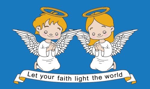 Angelsinfaith Angels in Faith 5'x3' - Image 1