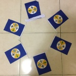 6m 20 flag Calabria bunting