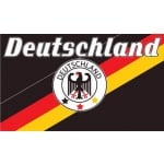 Deutschland Black / Germany (Euro 2024) 5'x3'