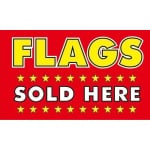 Flags Sold Here 5'x3'