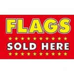 Flags Sold Here 5'x3'