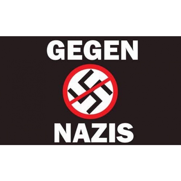 Gegen Nazis new 5'x3'