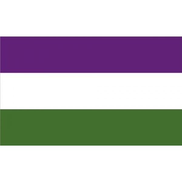 Genderqueer Table Flag