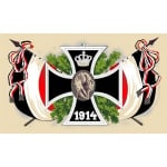 German Empire/Prussion Iron Cross (1914) 5'x3'