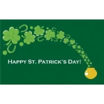 St Patrick's Pot of Gold 5'x3'