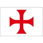 KNIGHTS TEMPLAR-RED CROSS 5' x 3'