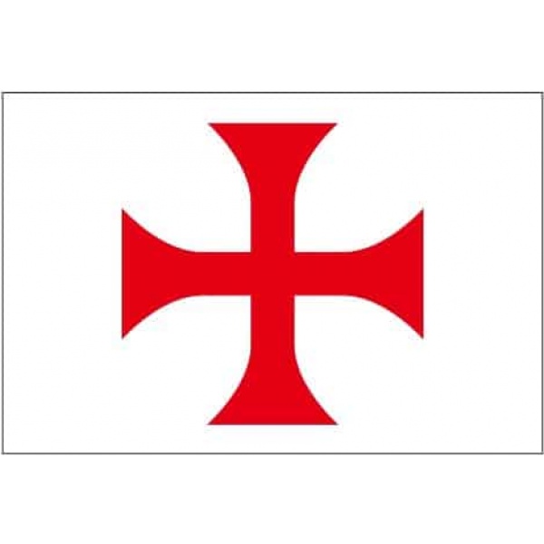 KNIGHTS TEMPLAR-RED CROSS 5' x 3'
