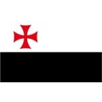 KNIGHTS TEMPLAR 5' x 3' flag