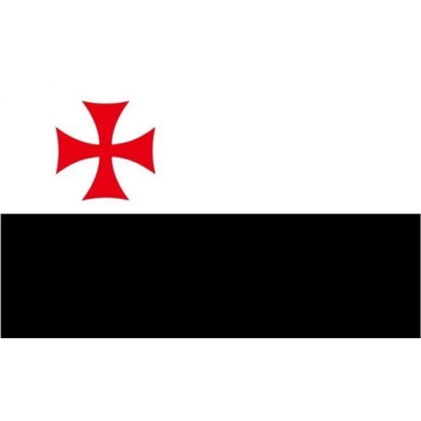 KNIGHTS TEMPLAR 5' x 3' flag