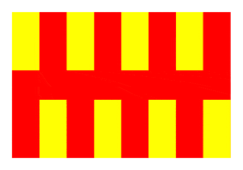 Northumberland Flag Northumberland Hand Flag - Image 1
