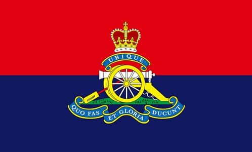 Royal_Artillery__52dfe22a30306 Royal Artillery Regiment large hand flag - Image 1