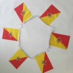 6m 20 flag Sicily bunting