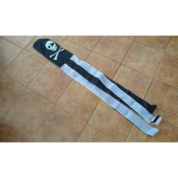 Skull and Cross Bones Windsock