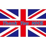 NHS Flag, Thank You NHS Flag.