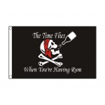 Time Flies When You Are Having Rum 3'x2'