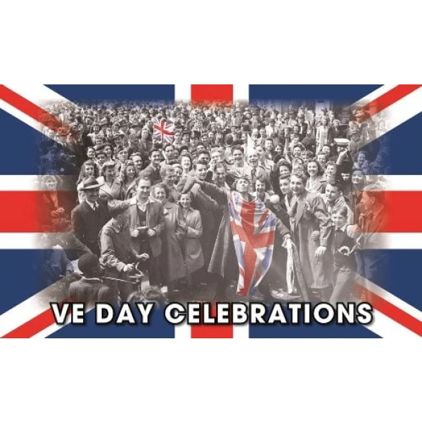 VE Day 75th Celebrations - 5x3 flag
