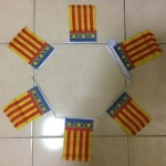 6m 20 flag Valencia bunting